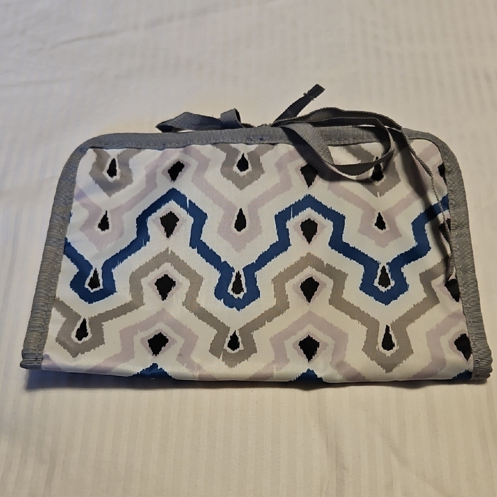 Stylish Gray and Blue Women's Bag